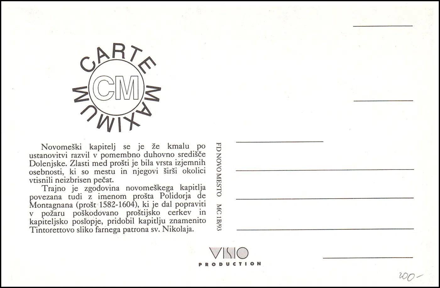 500 LET KOLEGIATNEGA KAPITLJA V NOVEM MESTU PRVI DAN